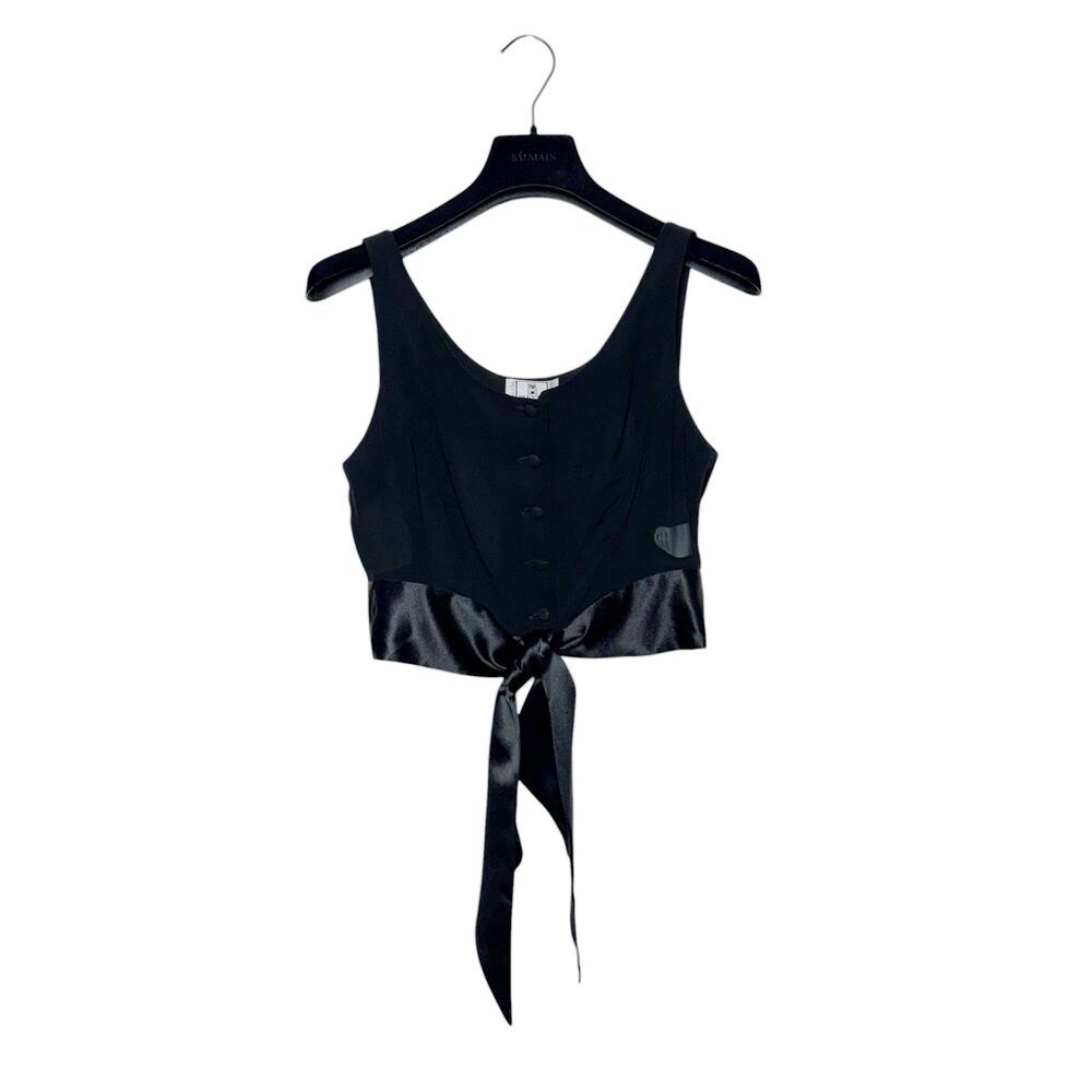 Valentino Vintage 1990s Sheer Tank Top Size 2